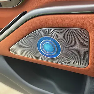 W223 Auto Deur Midrange Luidsprekerhoes Kleurrijke Verlichting Hoorn Audio Trim Glow Cover Voor Mercedes Benz