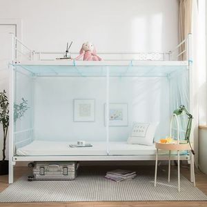 Mosquito Net For Bunk Beds Rectangle Hanging Dustproof Mosquito Proof Student Bed Canopy All Season Use - Product Image 2