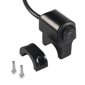 Interruptor de luz para manillar de motocicleta, interruptor de palanca de 2 vías con cables para actualización y reequipamiento, colocación izquierda - Product Image 4