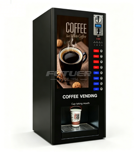 เครื่องชงกาแฟแบบหยอดเหรียญ ร้อน-เย็น สองอุณหภูมิ บริการตนเอง สี่รสชาติ พร้อมหน้าจอปรับแต่งได้ - Product Image 2