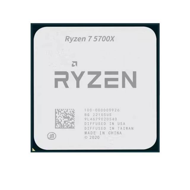 New AMD for 7 5700X 8-Core 16-Thread 3.4GHz-4.6GHz AM4 Socket 64-Bit 30MB L3 Cache 12nm Desktop Processor
