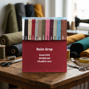 Tela Lycra con Textura de Gota de Lluvia de 220 GSM, 60 Pulgadas, Material de Punto de Poliéster y Spandex para Camisetas y Ropa Deportiva, Venta al Por Mayor - Product Image 3