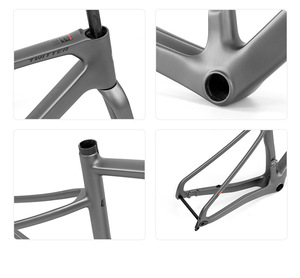 Vélo de route 12 vitesses en fibre de carbone <span class=keywords><strong>Gravel</strong></span> V1, freins à disque hydrauliques, roues 700*38C, 10 kg, léger, pour la route - Product Image 6