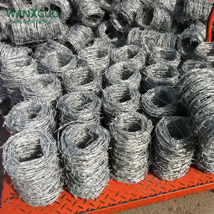 Nhà máy chuyên nghiệp nhà cung cấp độ bền kéo cao an ninh xoắn đôi mạ kẽm dây thép không gỉ chống leo lên lưới dây thép gai - Product Image 4