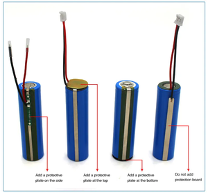 Baterías Recargables de 3.7V <span class=keywords><strong>18650</strong></span>, Celdas Cilíndricas de Iones de Litio de 1200mah, Paquete de Baterías de Litio - Product Image 4