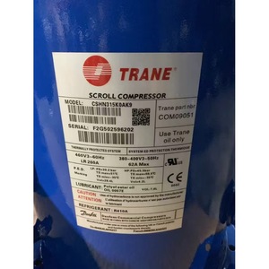คอมเพรสเซอร์แบบสโครลยี่ห้อ Trane รุ่น CSHN315K0AK9 460V 60Hz ใช้สารทำความเย็น R410A สำหรับระบบทำความเย็น - Product Image 1