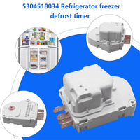 Minuteur de dégivrage pour réfrigérateur-congélateur, pièce de rechange compatible avec Whirlpool, Frigidaire, Kenmore (référence 5304518034)