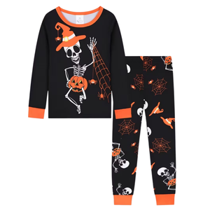 Kinderen Unisex Halloween Loungewear Set 3D Digitale Print Pyjama's Huispak Trendy Mode Jongens Meisjes Fabriek Directe Groothandel Leverancier - Product Image 5