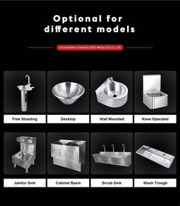 Beauty Salon Friseur Tragbare Friseursalon Waschbecken Edelstahl <span class=keywords><strong>Shampoo</strong></span> Schüssel - Product Image 5