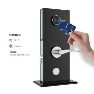 Sensore Encoder M1 Mf Standard europeo a 5 stelle controllo accessi Rfid camera d'albergo Smart Chip Touch Key Card serrature per porte divise Zigbee
