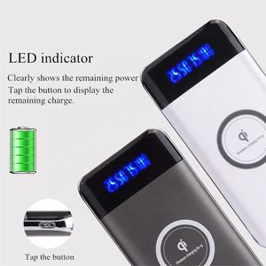 <span class=keywords><strong>Powerbank</strong></span> Wireless Ultra Sottile ad Alta Capacità con <span class=keywords><strong>Ricarica</strong></span> <span class=keywords><strong>Rapida</strong></span>, Batteria Li-Polymer IQ, Doppia Uscita USB, Display LED, Ingresso Micro USB - Product Image 5