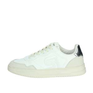 Baskets tendance Shop Art Donna en toile blanches taille 36 - Product Image 1