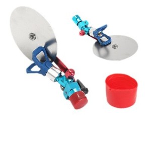 Grande soufflerie anti-éclaboussures sans air pour la Chine avec buse rotative, outil de bordure à séparation de couleurs et déflecteur surdimensionné, accessoires pour <span class=keywords><strong>cabine</strong></span> de <span class=keywords><strong>peinture</strong></span> - Product Image 4