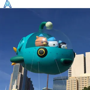 Personalizar design tamanho inflável helicóptero avião modelo para 3D cartoon céu voar pendurado avião balão modelo