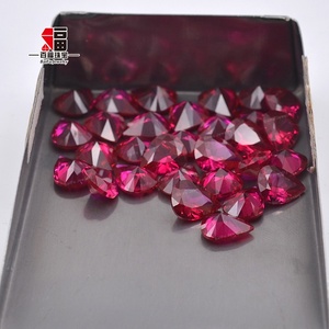 Ювелирные изделия Baifu: Высококачественные синтетические драгоценные камни — грушевидный рубин (корунд) - Product Image 3