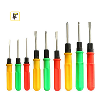 Tournevis à Double tête coloré de taille moyenne, utilisation d'outils à main en PP de haute qualité, tournevis d'usine