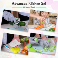 Ensemble de couteaux de cuisine pour tout-petits, 6 pièces