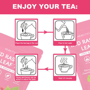 Thé de récupération post-partum aromatisé à la <span class=keywords><strong>feuille</strong></span> de framboise rouge équilibre hormonal féminin pour les femmes pendant la <span class=keywords><strong>grossesse</strong></span> - Product Image 5