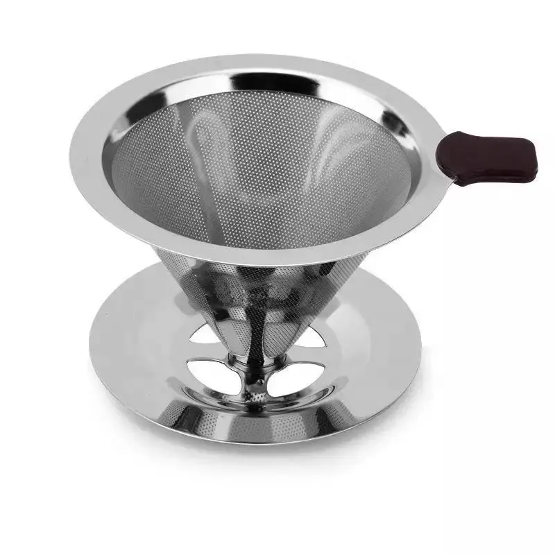 2020 Newest Hot販売最高ドリップケトルメッシュコーヒーフィルター304 Stainless Steel Pour Over Coffee Dripper
