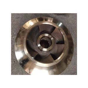 Hélice à pales courbées fermées, 4 pales, surface polie, montage universel pour accessoires de pompe - Product Image 1