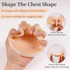 Sexy Wireless Nipple Adhesive Bra für Frauen Kleine Brüste Push-up Thicken Cup Solid Silicone Seamless Wire-Free Support - Product Image 4