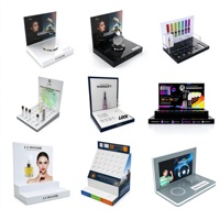 Support d'affichage en acrylique personnalisé, taille personnalisée, design de logo, présentoir de comptoir pour boutique de détail, exposition, salon professionnel, présentation de produits