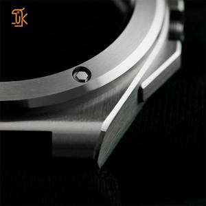 Boîtier de montre en acier inoxydable 316L personnalisé, étanche, couvercle en acier Damas 904L, pièces de boîtier de montre, fabricants de services ODM OEM - Product Image 2