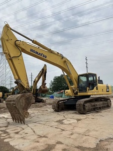รถขุดตีนตะขาบ PC400-8r Komatsu มือสองน้ำหนัก1ตันประกอบกับเครื่องยนต์ของอีซูซุและส่วนประกอบหลัก-มอเตอร์และปั๊ม - Product Image 2