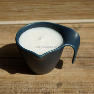 Bougie de massage corporel à l'huile sexy avec support en céramique exotique, bougies à l'huile essentielle - Product Image 4