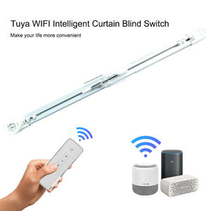 Sistema de Motor Eléctrico para Cortinas Tubulares con Wifi, <span class=keywords><strong>Riel</strong></span> de Cortina Extensible Motorizado para Exteriores, <span class=keywords><strong>Panel</strong></span> de <span class=keywords><strong>Riel</strong></span> de Aluminio Flexible - Product Image 2