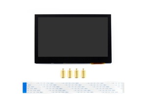 Écran LCD IPS tactile capacitif Waveshare de 4,3 pouces, résolution 800x480, 24 bits RVB, écran graphique multicolore, rapport d'affichage 16:10 - Product Image 2