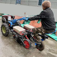 Semoir à maïs de haute qualité, moteur diesel, tracteur à chenilles, semoir à soja, sorgho, machine à fertiliser et à semer le maïs