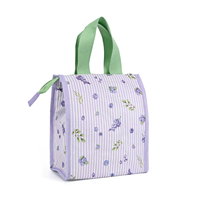 Sac isotherme pour déjeuner avec logo personnalisé, réutilisable, imperméable, thermique, avec poignées, pour pique-nique, travail, école, voyage