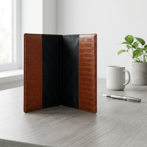 Luxury Crocodile Pattern PU <strong>Leather</strong> Book <strong>Cover</strong> Custom Embossed Logo Hardcover <strong>A5</strong> <strong>Notebook</strong> Planner <strong>Cover</strong> - Product Image 4