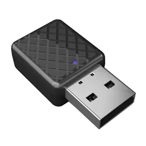 Yeni USB kablosuz verici alıcı 2 In 1USB Dongle kablosuz adaptör mavi-diş adaptörü için araba ev ses