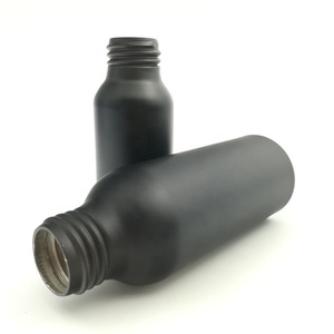 <span class=keywords><strong>mate</strong></span> negro de aluminio de botella cosmética con la bomba de la loción botella de <span class=keywords><strong>aerosol</strong></span> de metal - Product Image 5