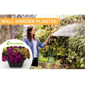 Large Plant Pot <strong>Fence</strong> <strong>Planter</strong> <strong>Hangers</strong> Wall Mounting <strong>Planters</strong> - Product Image 3