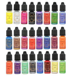 散装环氧树脂24色DIY手绘珍珠粉艺术颜料液用于绘画和铸造 - Product Image 3