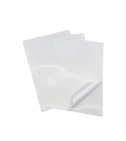 Emballage personnalisé de haute qualité jet d'encre mat A4 100um PP étiquette en papier synthétique encre bien pleine feuille de papier mat imprimante laser