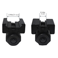 Piaoyu – Viseur laser vert/rouge avec piles, support réglable de haute qualité, accessoires pour viseur laser