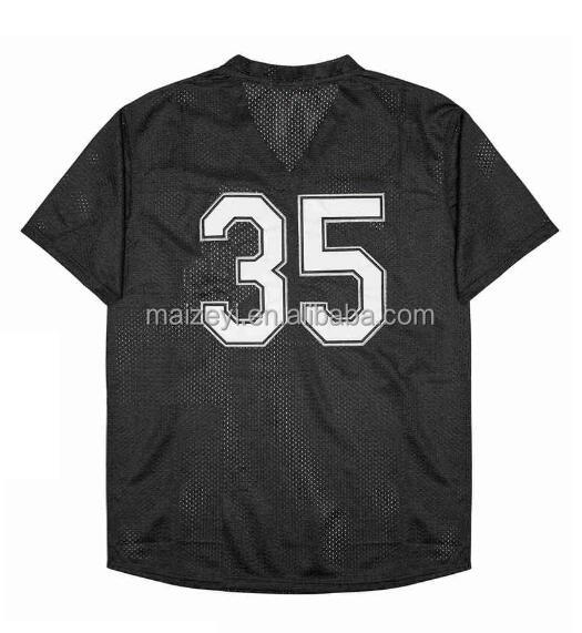 #35 BLACK MESH PULLOVER