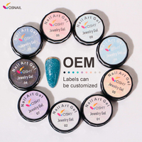 Haute qualité 5g UV Gel Nail Art polonais longue durée 3D bijoux Gel marque privée fournitures de beauté approvisionnement en gros
