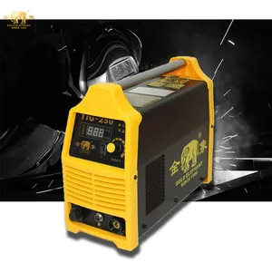 Золотой слон TIG-250 Dc Tig Soldadora из нержавеющей стали TIG сварочный аппарат DC мотор инвертор Тиг сварочный аппарат