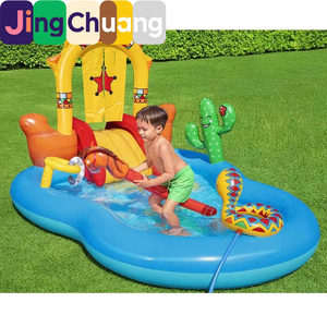 <span class=keywords><strong>Piscina</strong></span> Infantil 53118, <span class=keywords><strong>Piscina</strong></span> Reforzada con Chorros <span class=keywords><strong>de</strong></span> Agua, <span class=keywords><strong>Parque</strong></span> Acuático <span class=keywords><strong>del</strong></span> <span class=keywords><strong>Oeste</strong></span> Salvaje, <span class=keywords><strong>Piscina</strong></span> <span class=keywords><strong>de</strong></span> Entretenimiento - Product Image 2