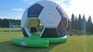 Castillo Inflable con Tobogán para Niños, con Diseño de Estadio de Fútbol, Domo Inflable para Niños - Product Image 3