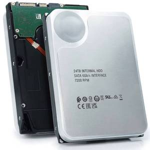 ฮาร์ดไดรฟ์เซิร์ฟเวอร์ ST24000NM002H ST24000NM001H ความจุ 24TB สำหรับองค์กร แบบ SATA ความเร็ว 7200 รอบต่อนาที ขนาด 3.5 นิ้ว ฮาร์ดดิสก์ภายใน 6Gb/s CMR - Product Image 1