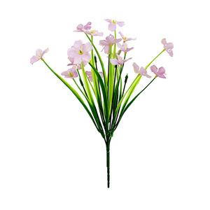 Bouquets de fleurs artificielles de printemps 10cm-30cm, marguerites en soie pour la décoration de la maison et les mariages - Product Image 5