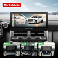 Youducar 12.3" Android Dashboard GPS Radio Mobil untuk Navigasi Head Unit Player untuk Land Cruiser LC300 2022-2026 QLED 1 Tahun
