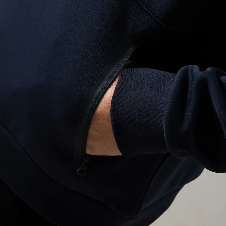 Sneldrogende Outdoor Werkkleding Lange Mouwen Anti-Rimpel Winddichte Hoodies Voor Mannen Custom Fluorescentie Hoodie Sweatshirt