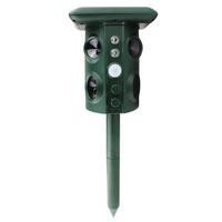 Répulsif Solaire Portable Écologique Étanche à Ultrasons pour Extérieur - Lutte Contre les Nuisibles et les Oiseaux - Protection des Cultures